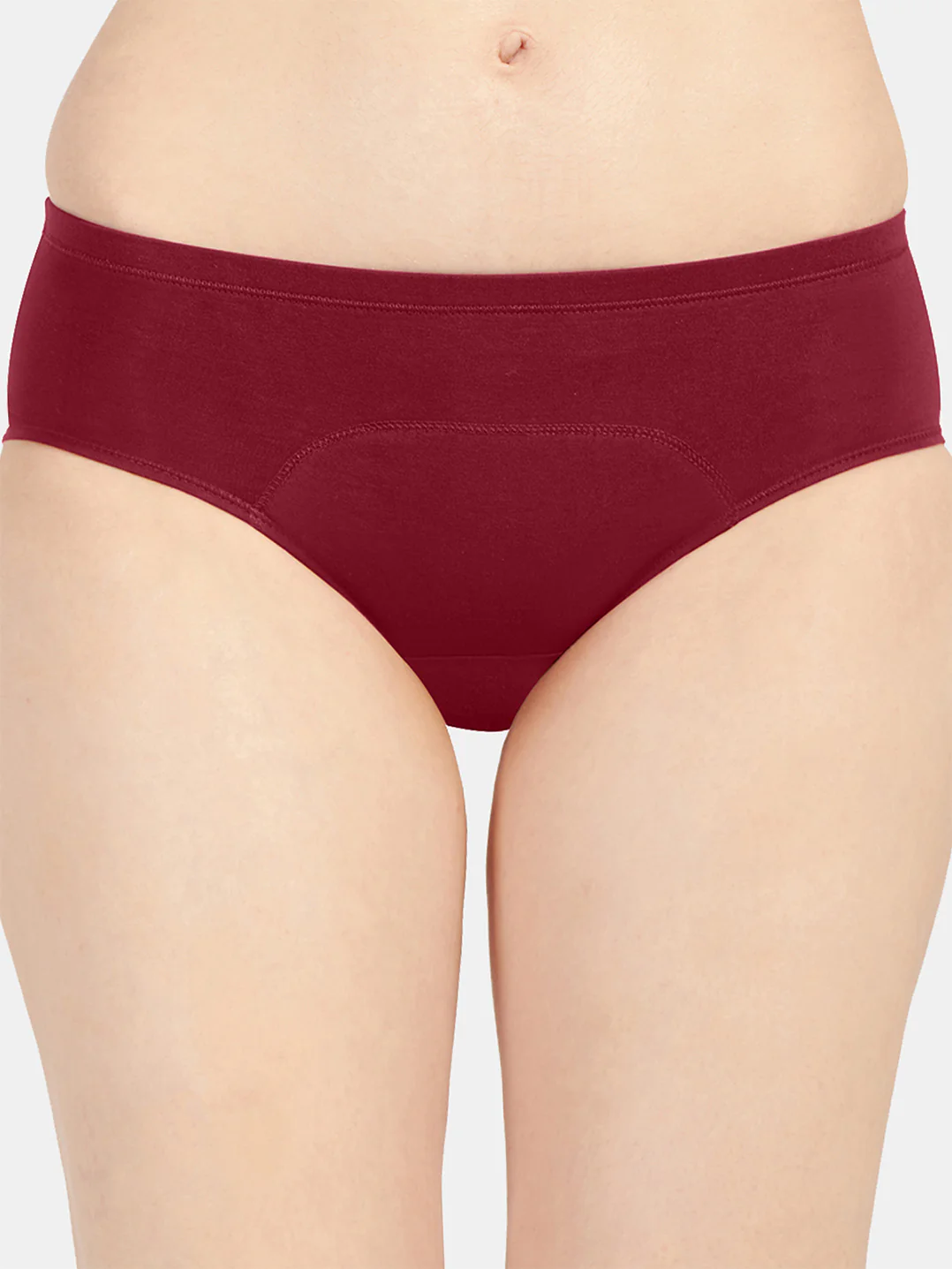 Mid Rise Hipster Reusable Leakproof Odorless Cotton Period Panty for Regular Flow with Full Coverage Concealed Waistband and Three Layer Protection - Sara - Image 6