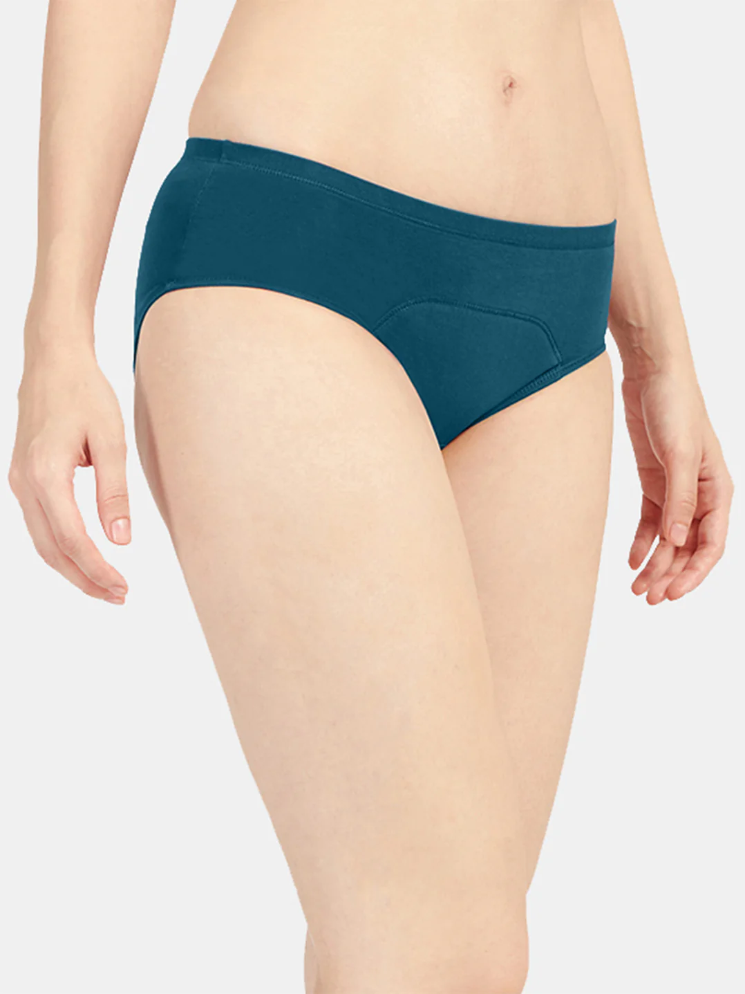Mid Rise Hipster Reusable Leakproof Odorless Cotton Period Panty for Regular Flow with Full Coverage Concealed Waistband and Three Layer Protection - Sara - Image 7