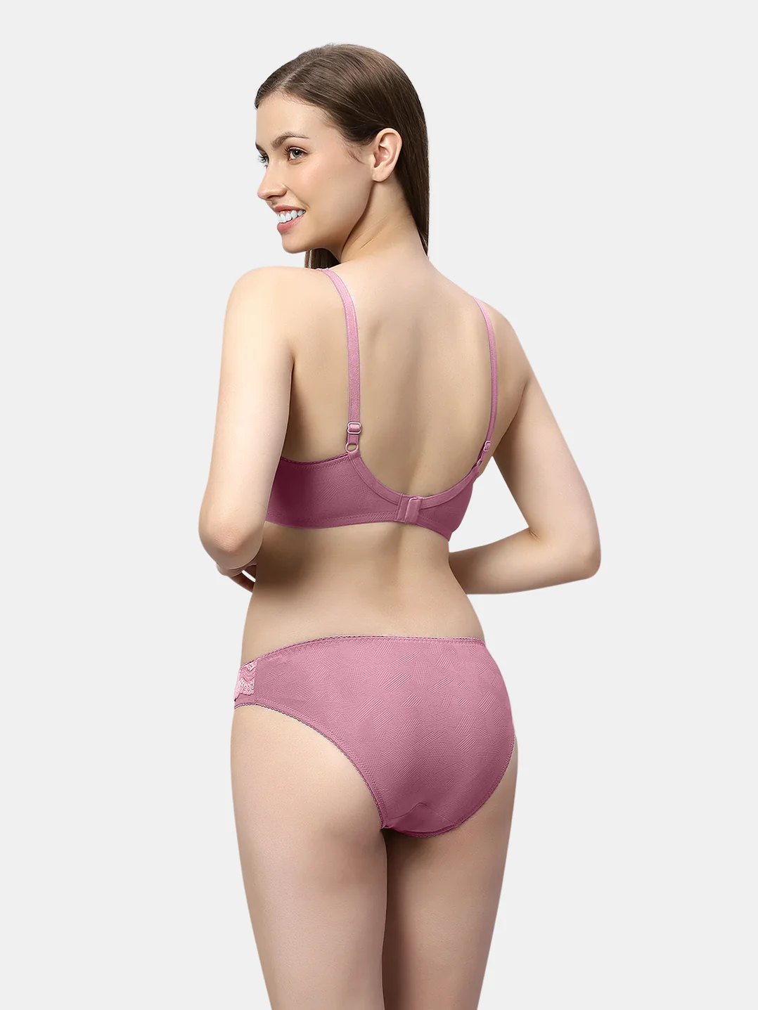 Carter Bridal Lingerie Set for Women | Lace Design | Non-Padded | Medium Coverage | Adjustable Straps - Image 10